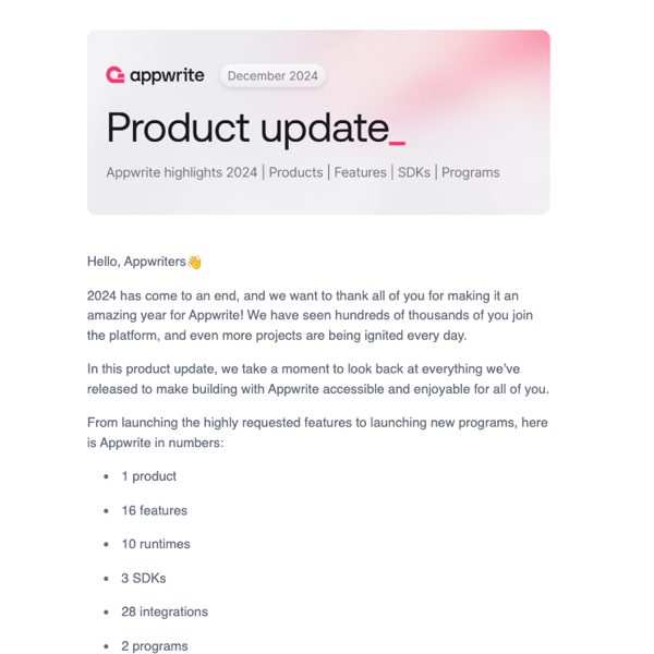 appwrite
